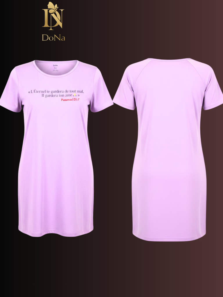 Robe de Nuit Lilas