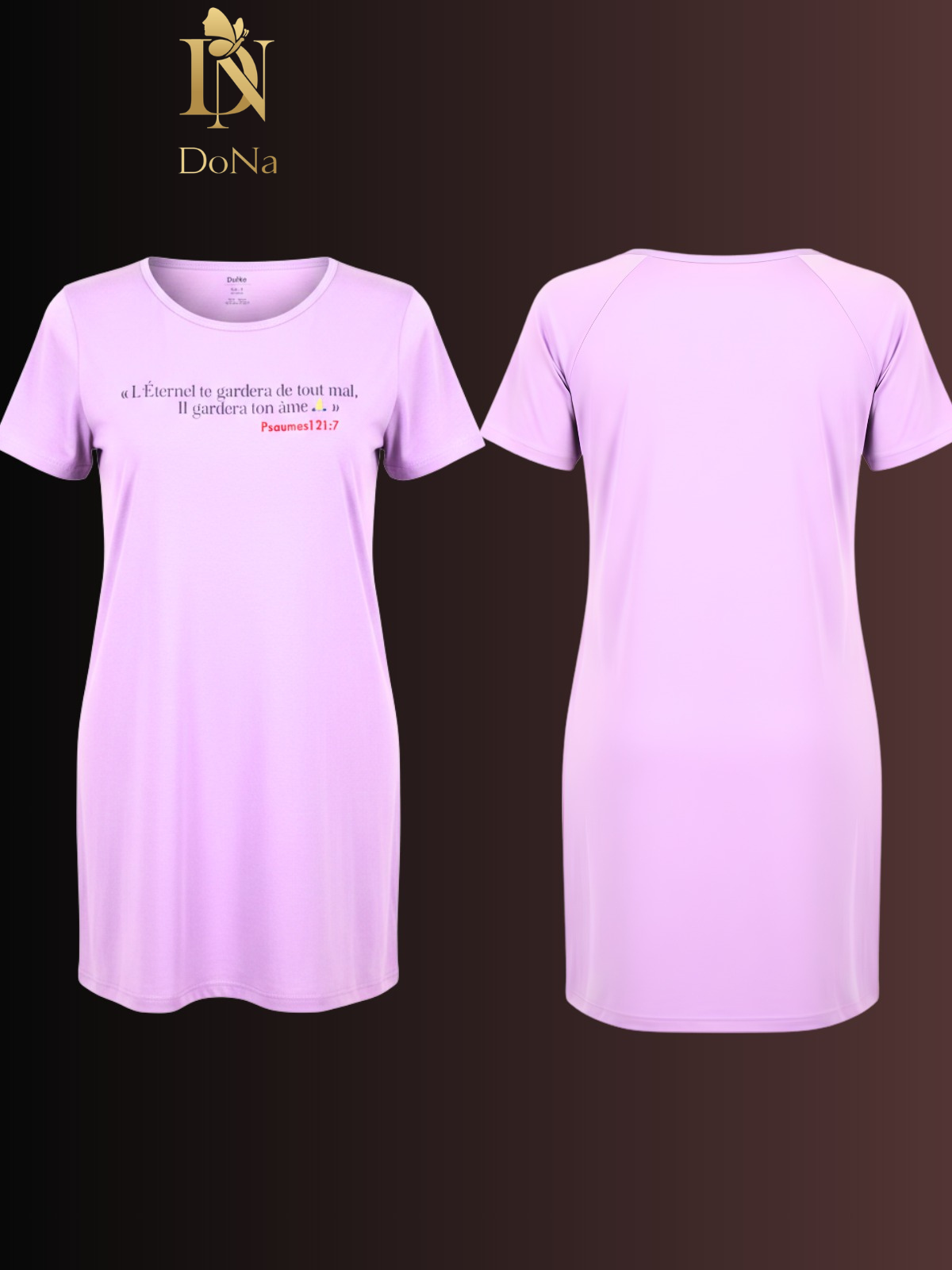 Robe de Nuit Lilas