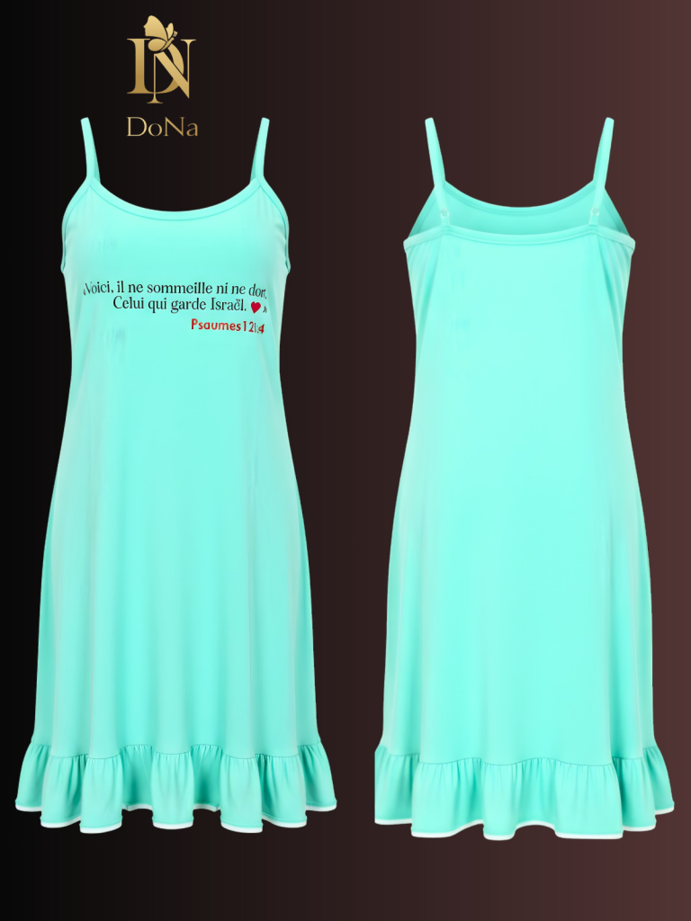 Robe de Nuit Menthe
